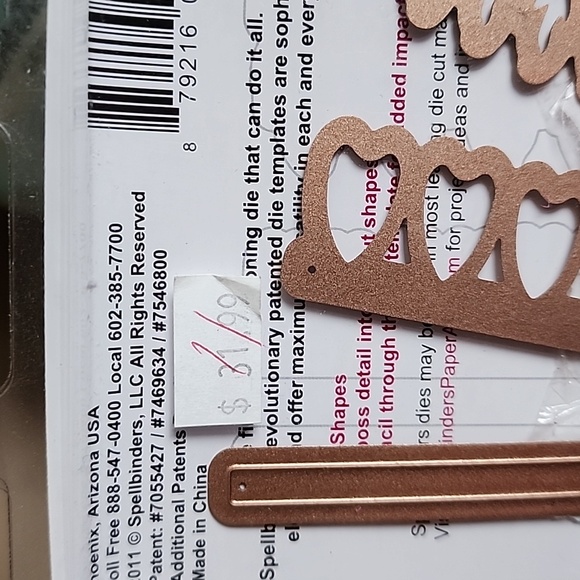 Spellbinders Shapeabilities Die Cut Set - Picture 5 of 5